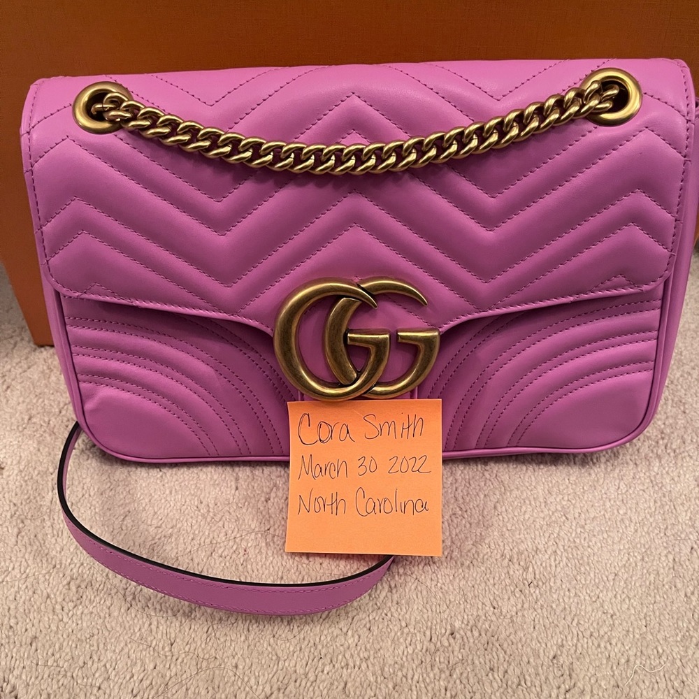 Gucci marmot 2016 re-edition hot pink